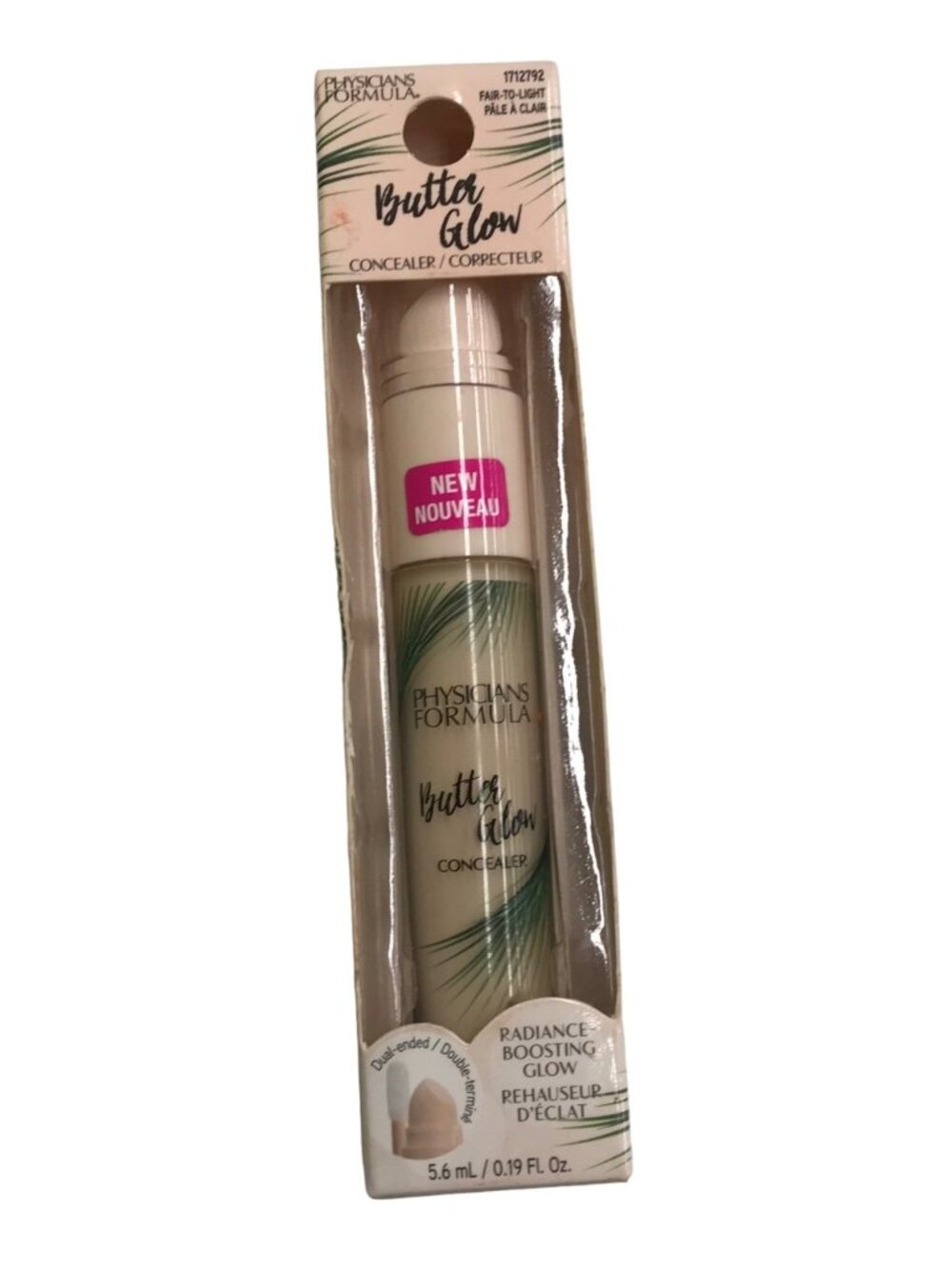 Physicians Formula Concealer Butter Glow Fair to Light Boosting Glow 0.19 Fl Oz